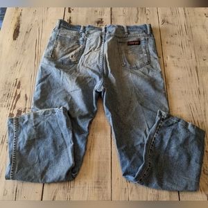 Vintage Distressed Wrangler Jeans